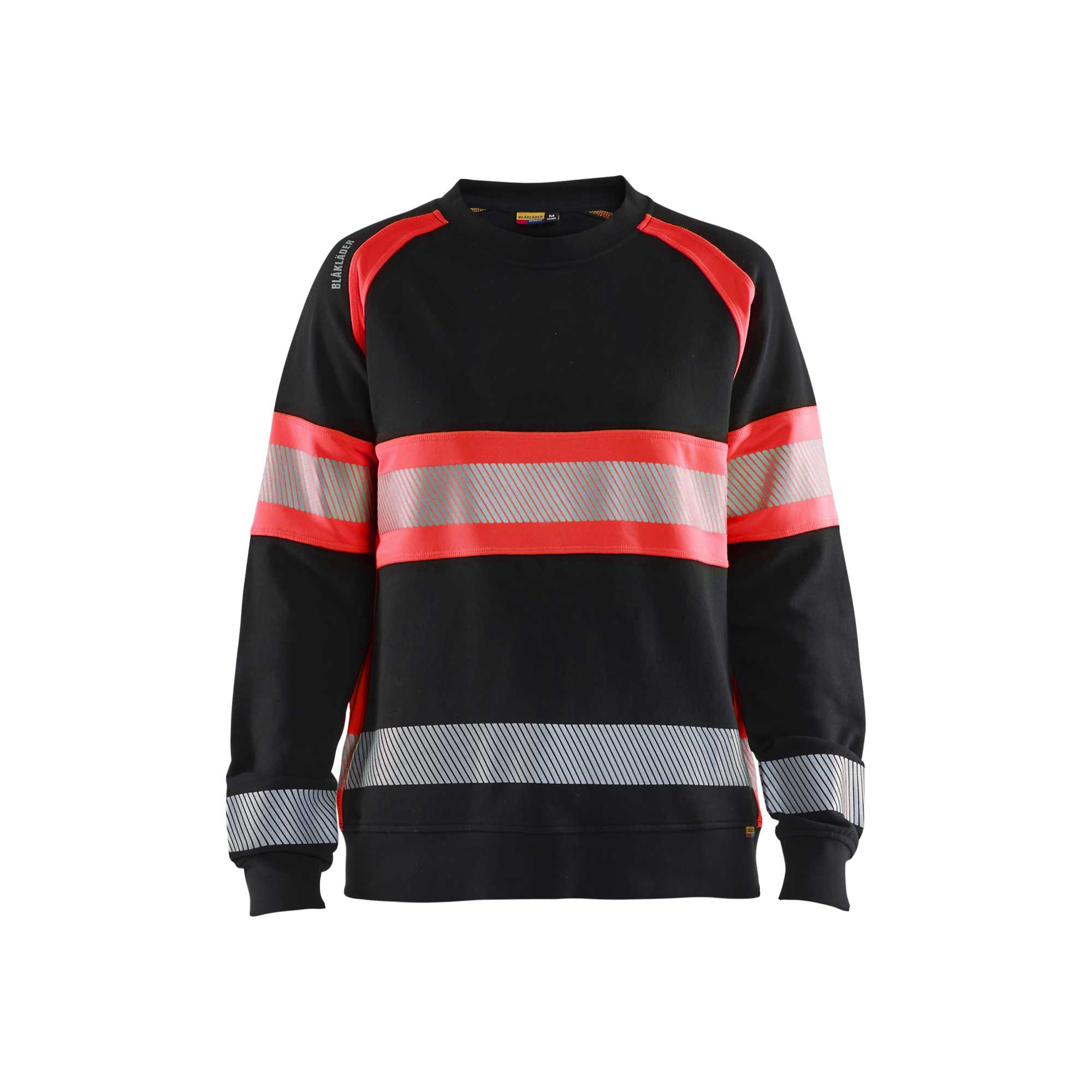 BLAKLADER 34091158 Hi Vis Reflective Sweatshirt WOMEN - 100% Cotton